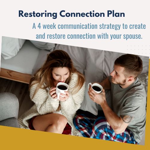 Restoring Connection Plan- 500x500-2 Restoring Connection Plan 4 week online course to promote connection points and create connecting habits to improve communication and connection